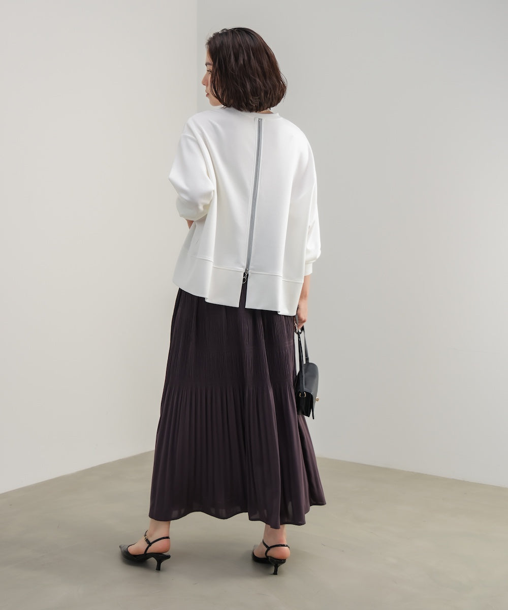 パウンドストレッチバックZipプルオーバー