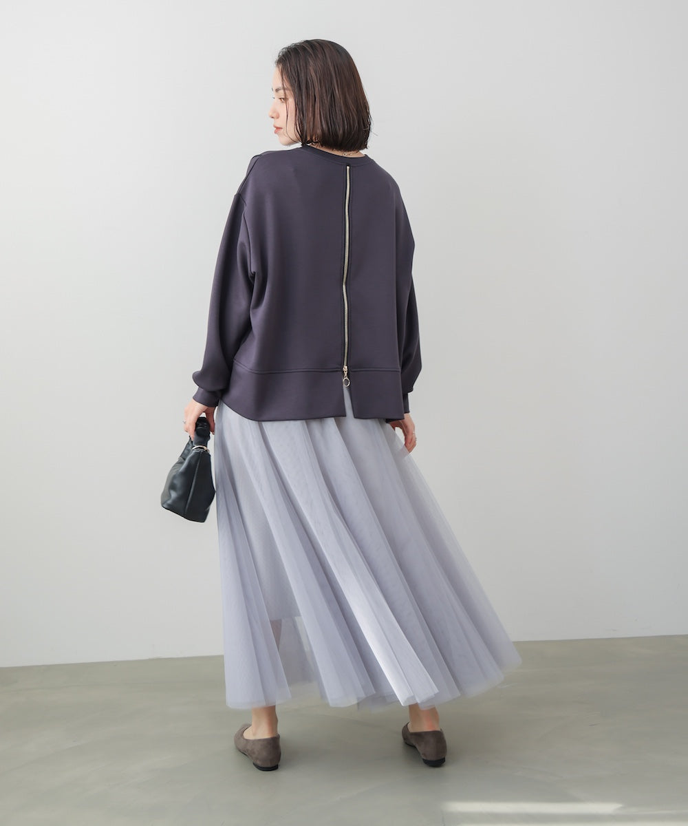 パウンドストレッチバックZipプルオーバー