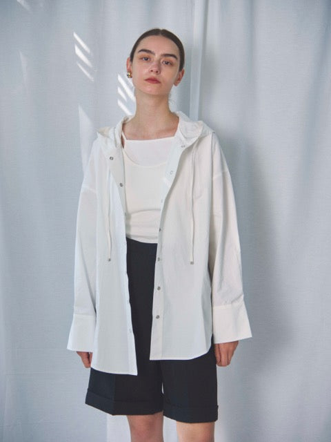 NYLON HOODED SHIRT(ナイロンフードシャツ)