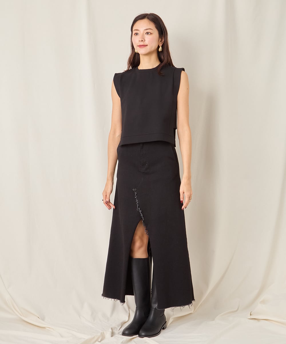 FRENCH SLEEVE CUT TOPS