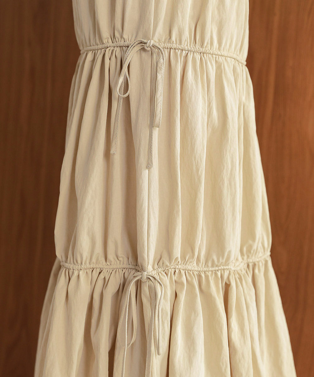 リボンティアードスカート