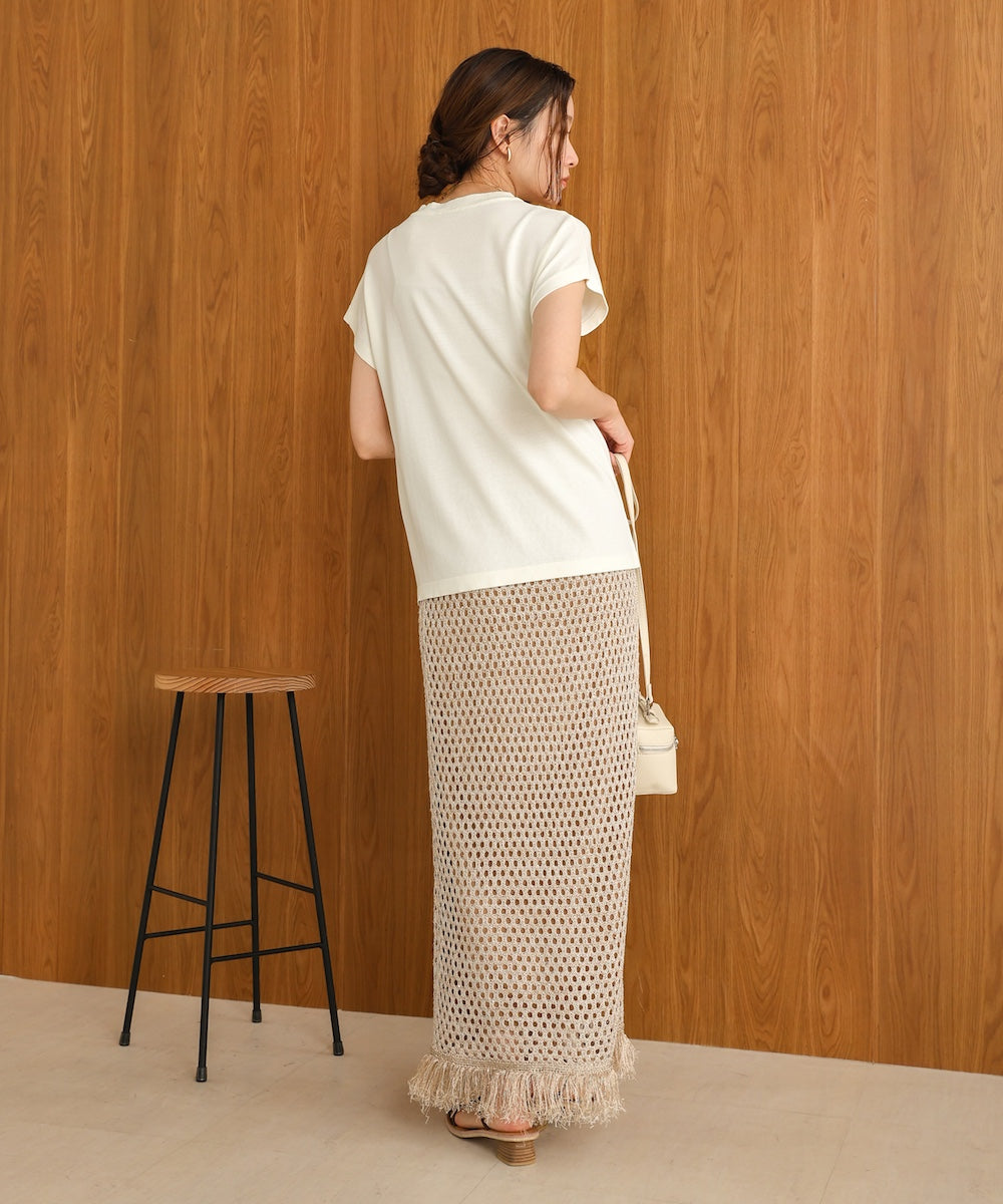 French sleeve dry touch tops