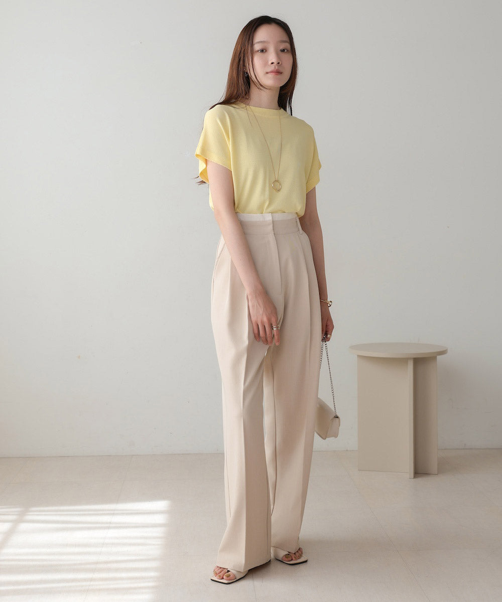 French sleeve dry touch tops