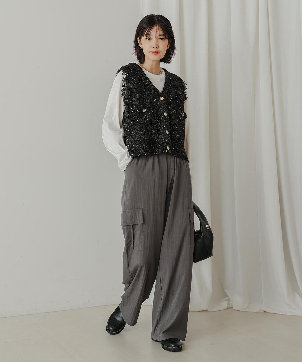 【新色追加】ナイロンカーゴパンツ