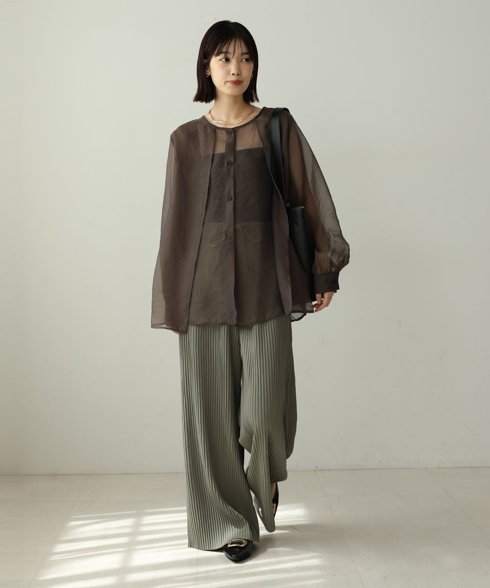 クールプリーツパンツ