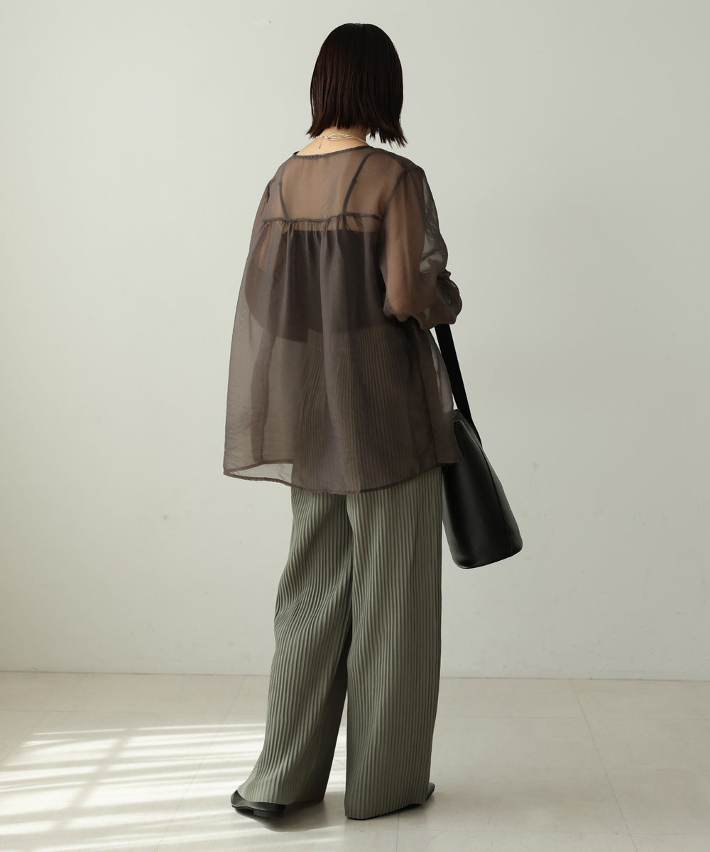 クールプリーツパンツ