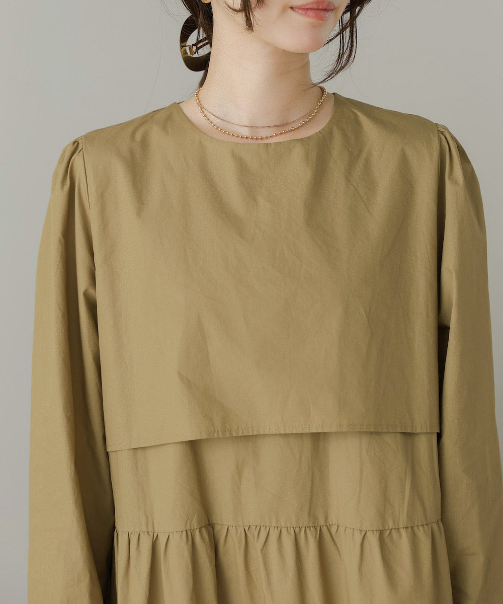 ティアードフレアワンピース