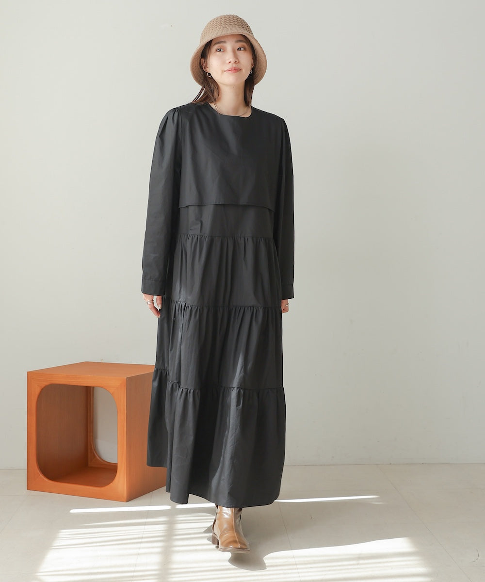 ティアードフレアワンピース