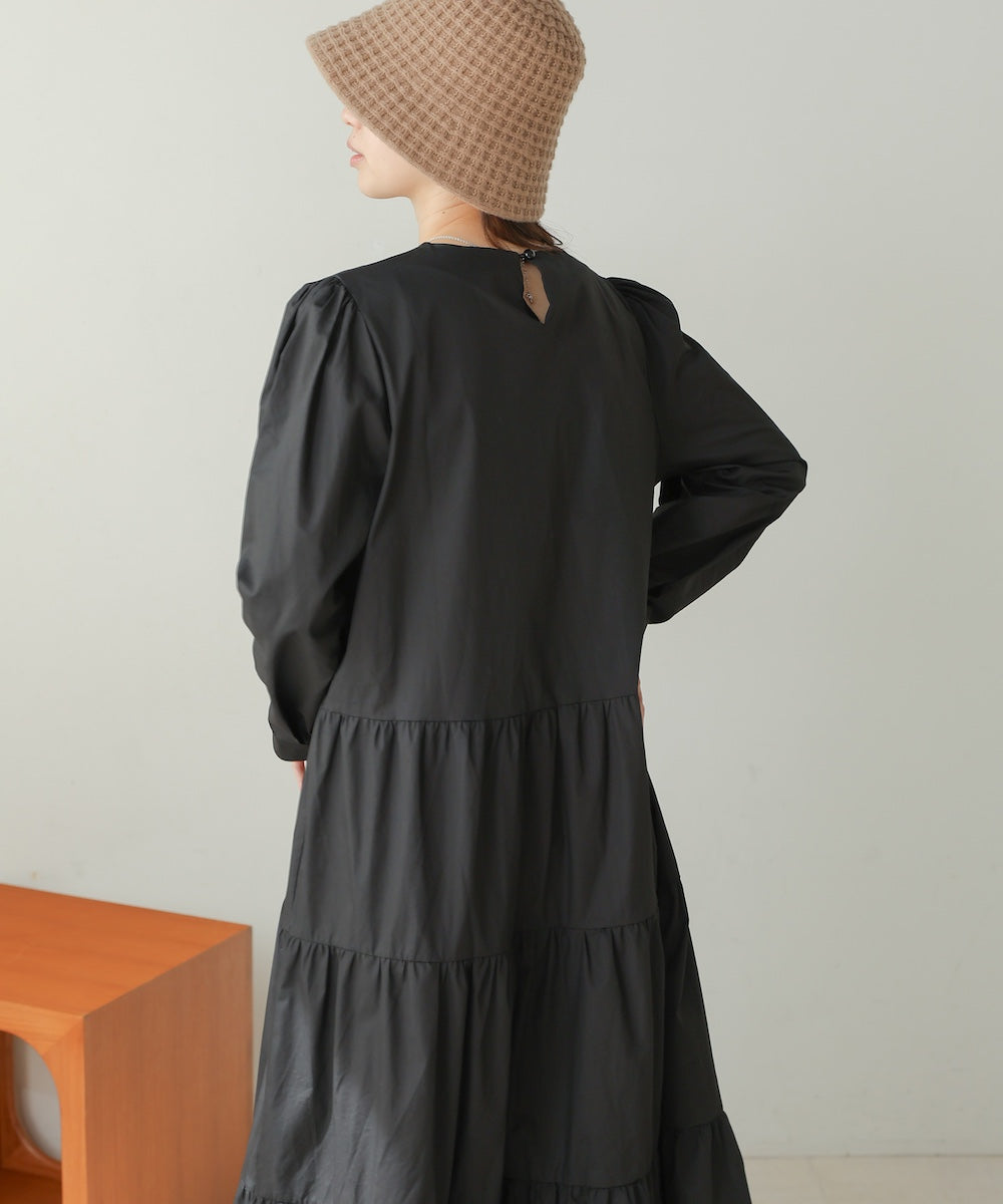 ティアードフレアワンピース