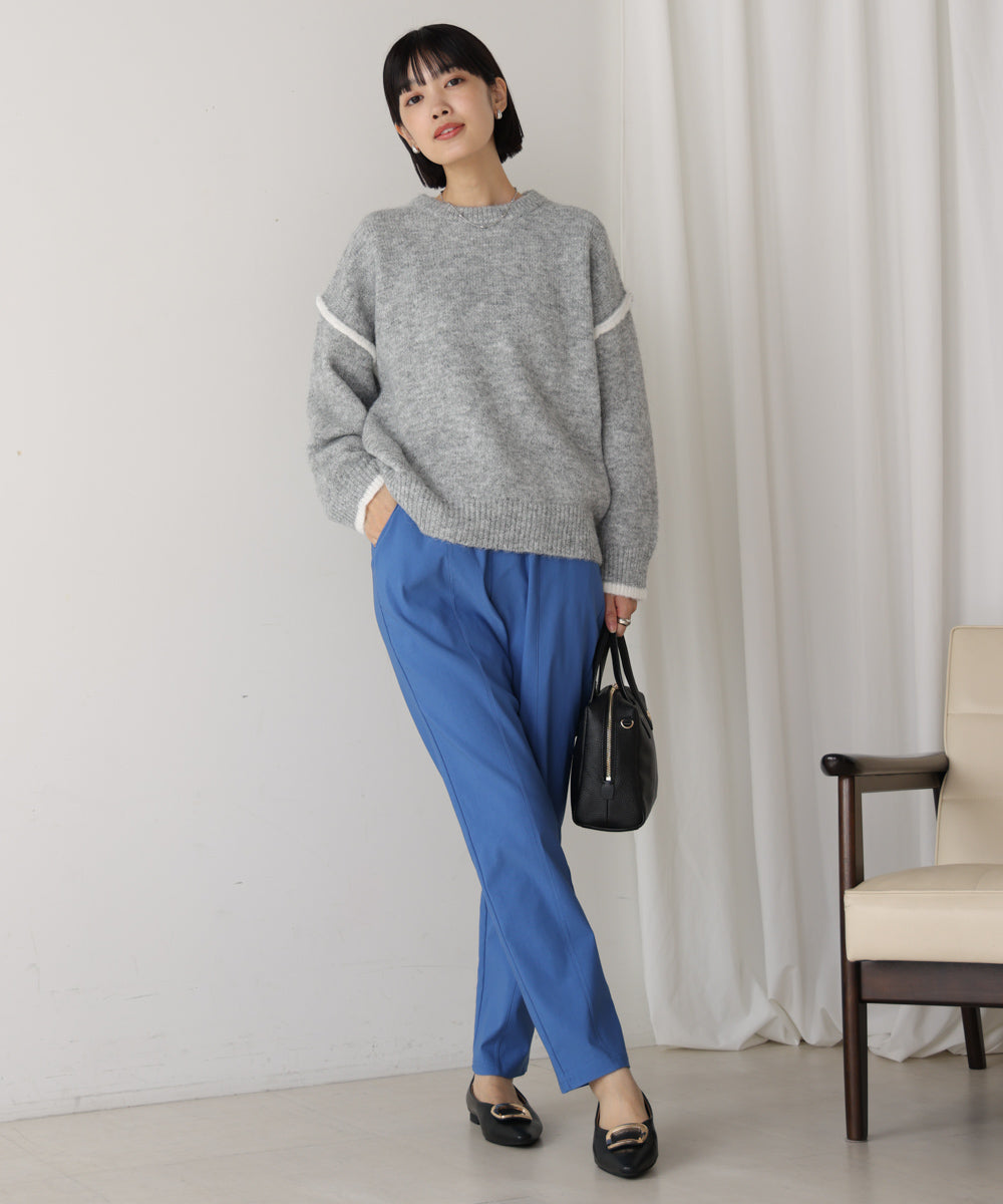 配色デザインニット