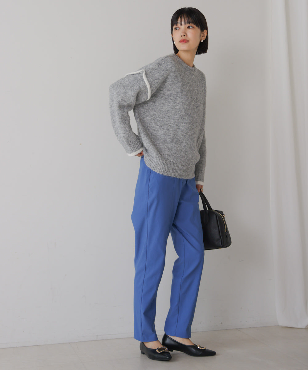 配色デザインニット