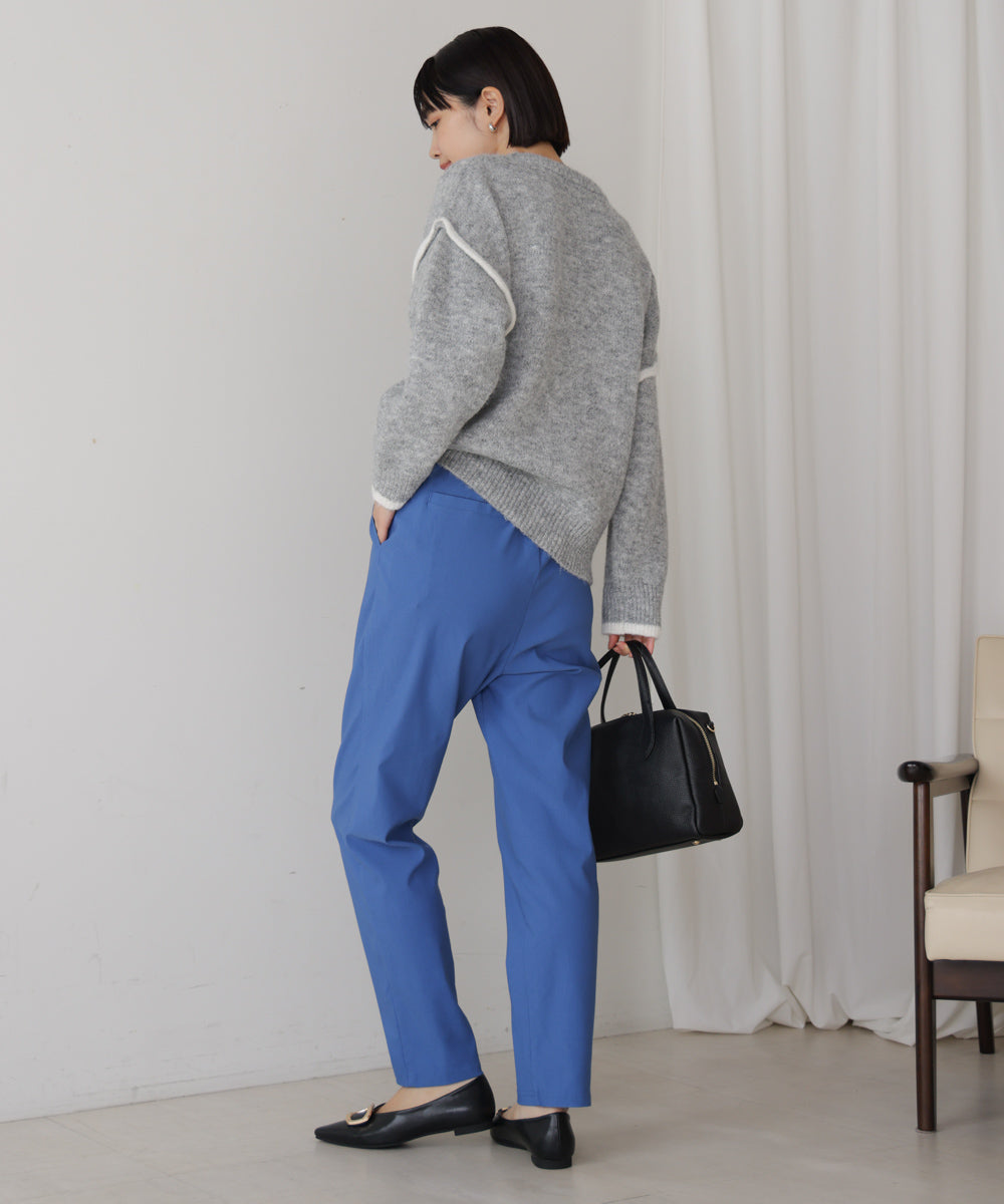 配色デザインニット