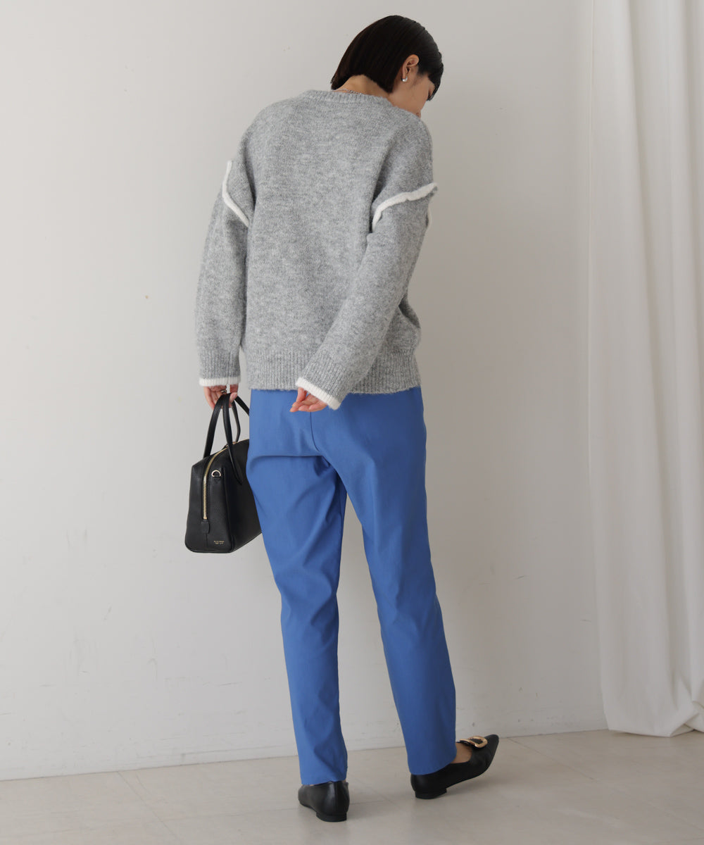 配色デザインニット