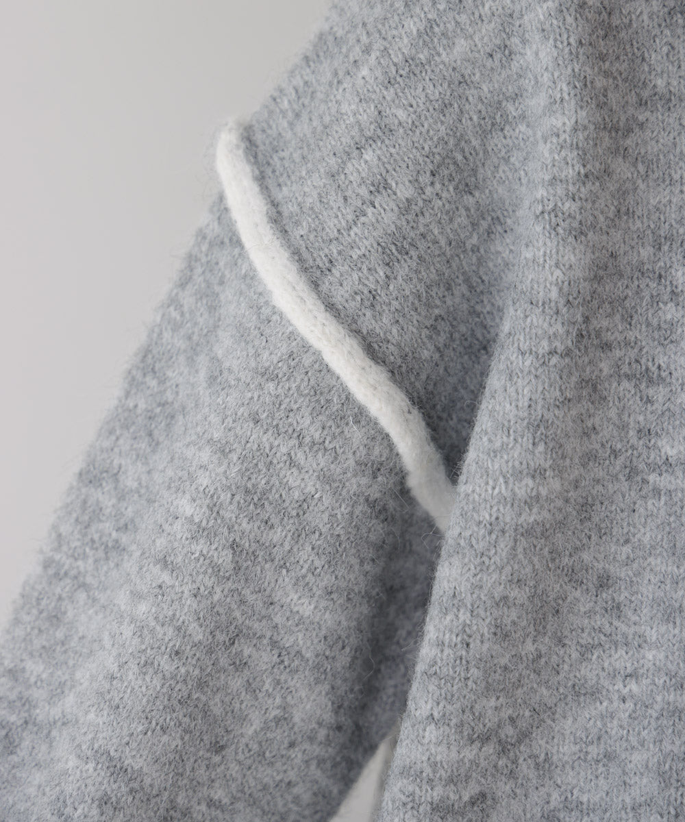 配色デザインニット