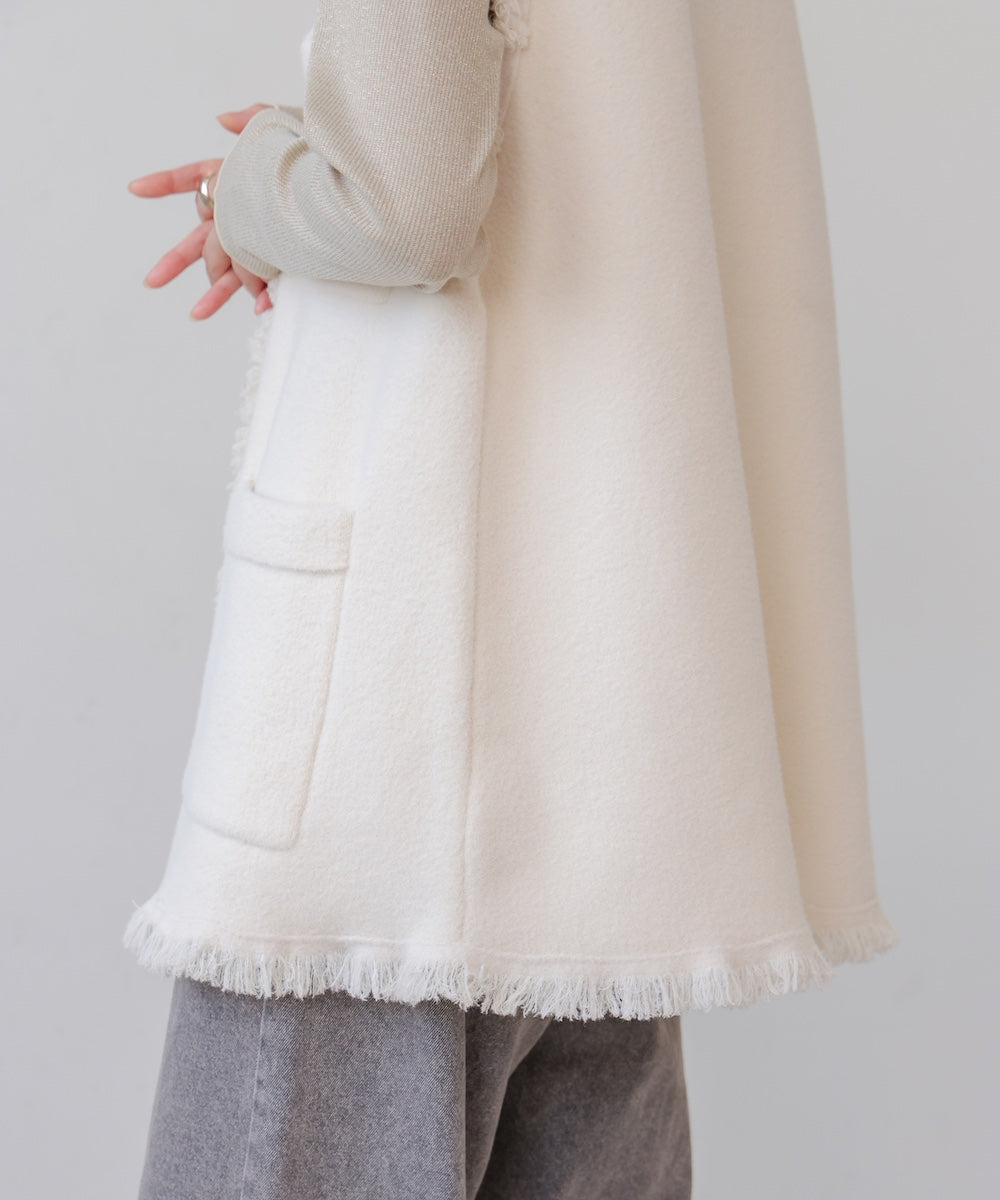 ポケット付きフリンジベスト