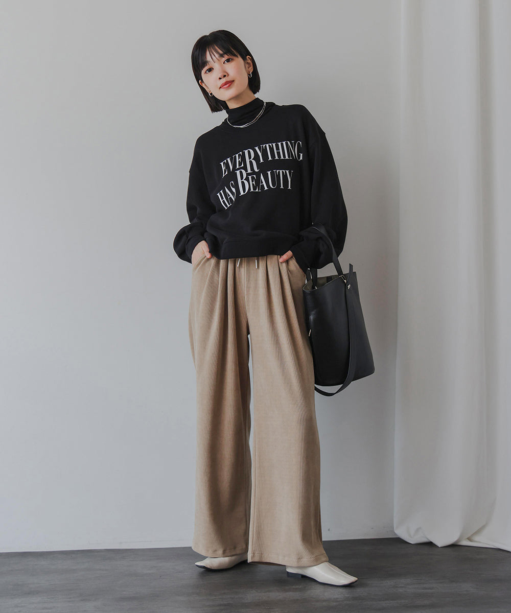 ストレッチコールパンツ