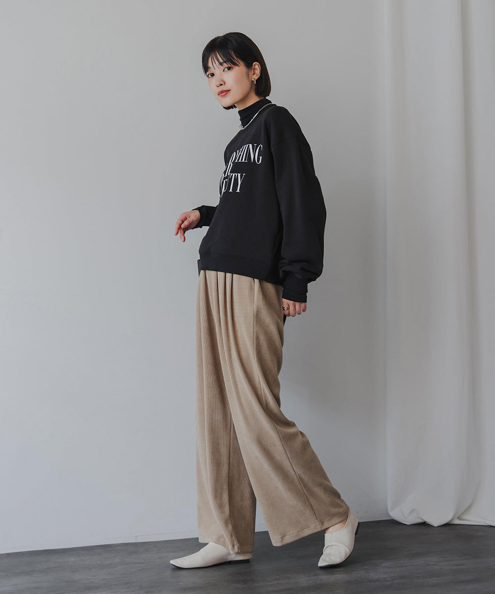 ストレッチコールパンツ