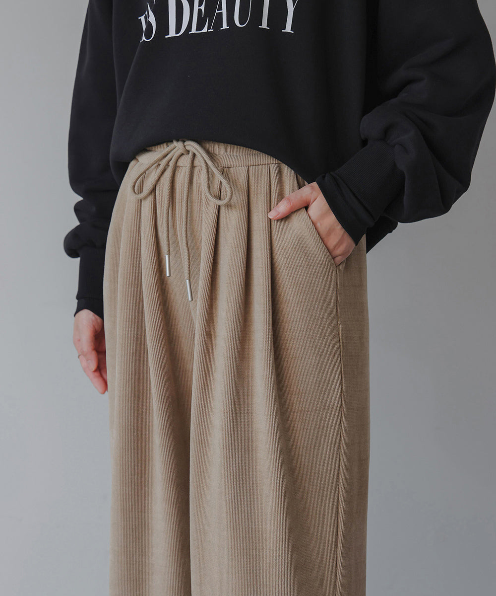 ストレッチコールパンツ