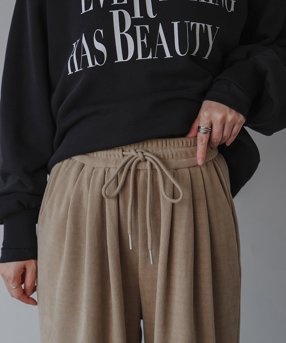 ストレッチコールパンツ