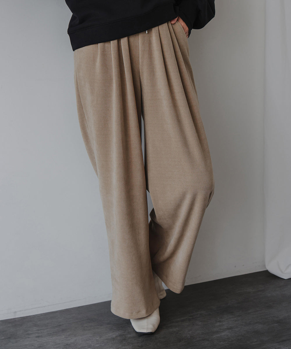 ストレッチコールパンツ