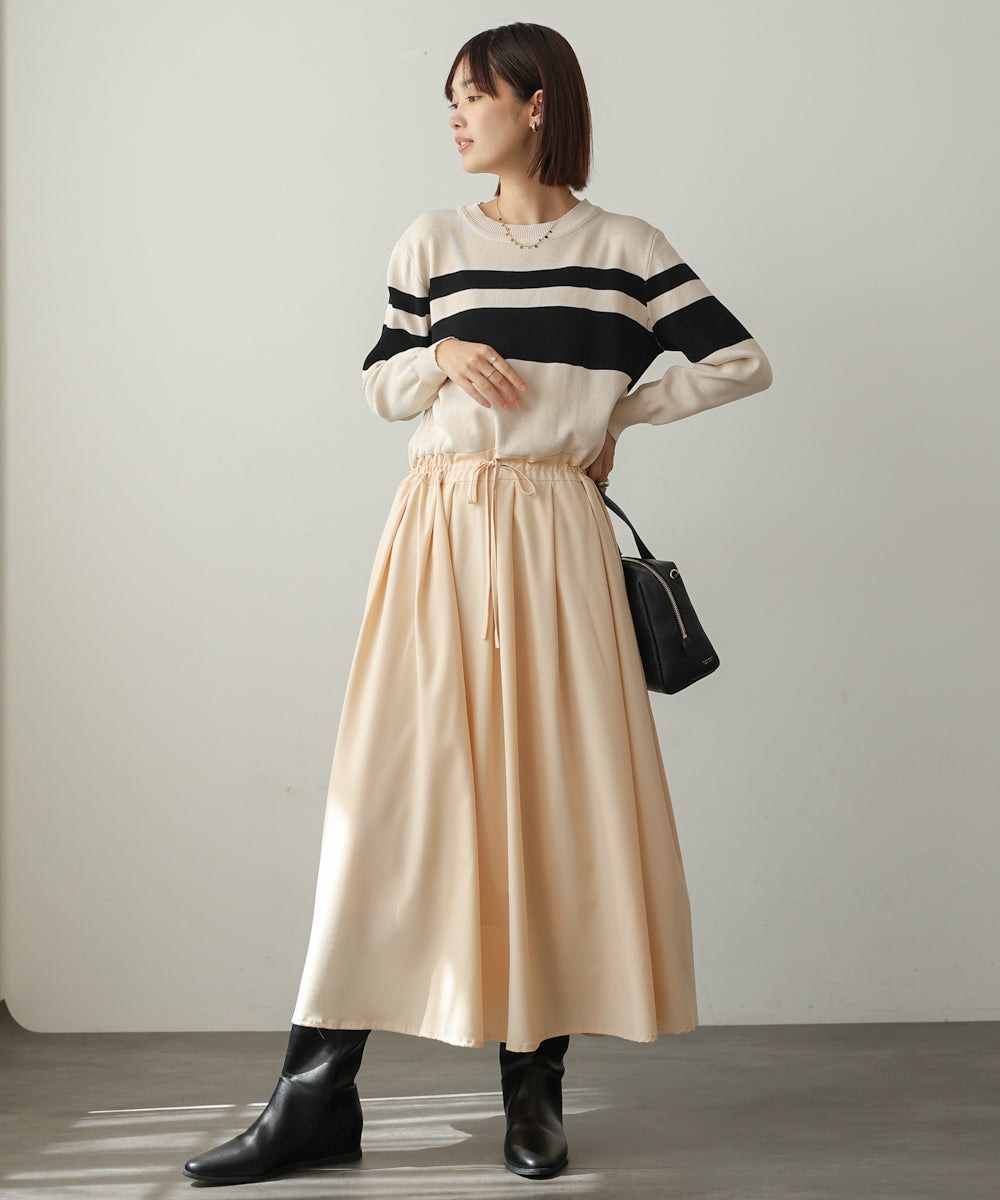 マルチボーダーワンピース