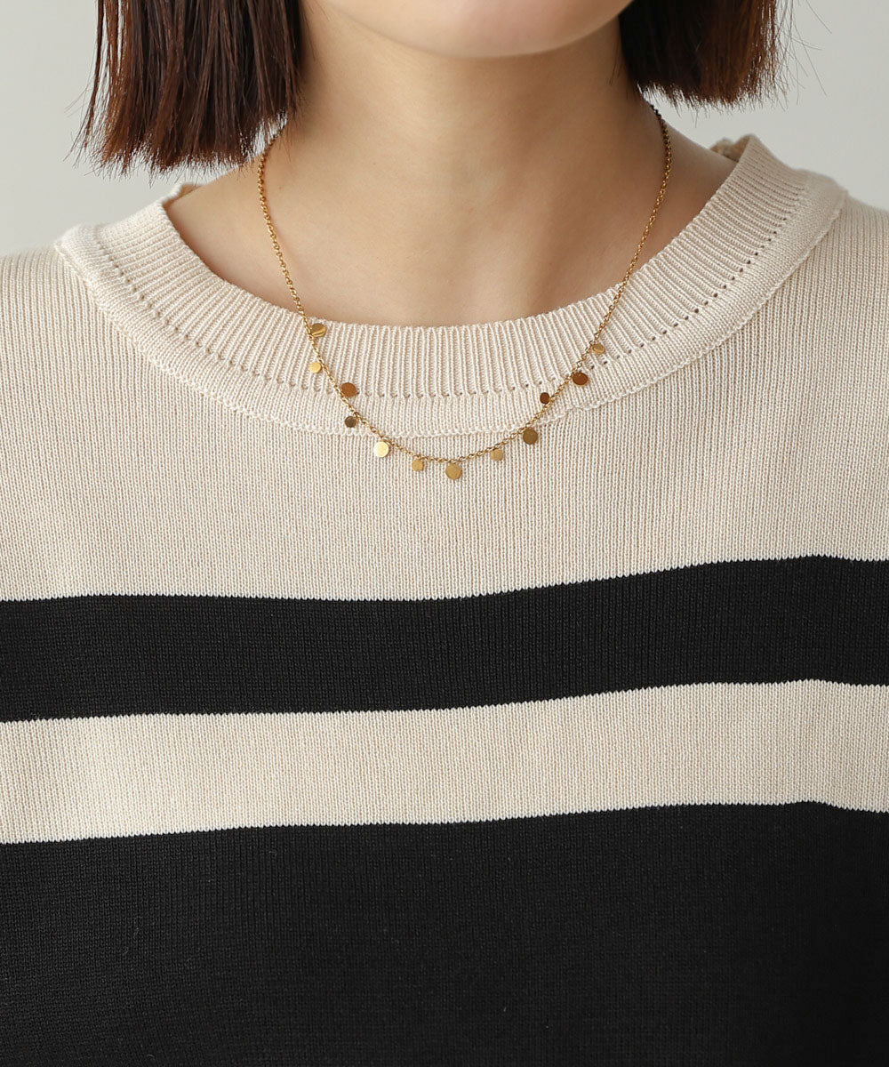 マルチボーダーワンピース