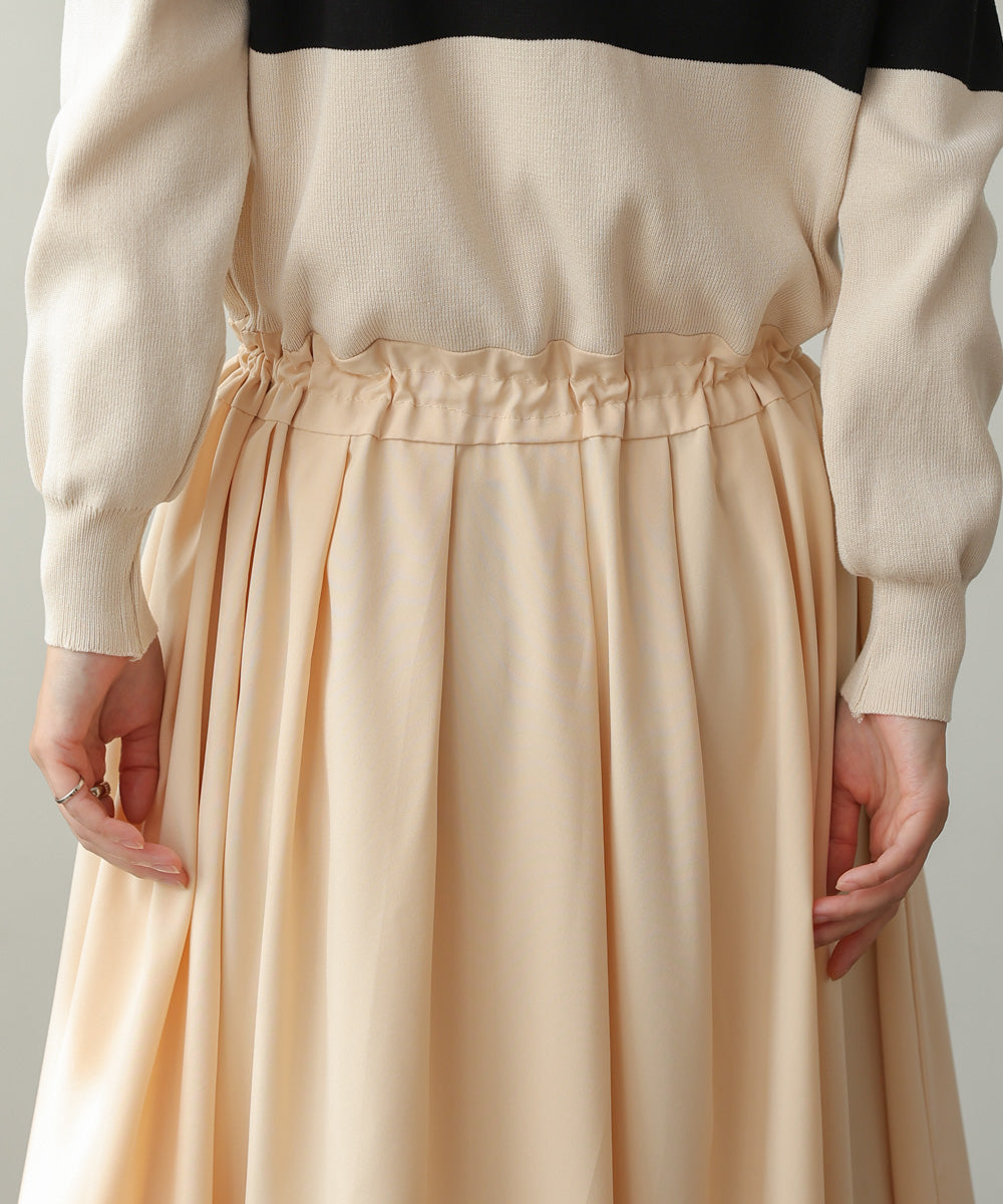 マルチボーダーワンピース