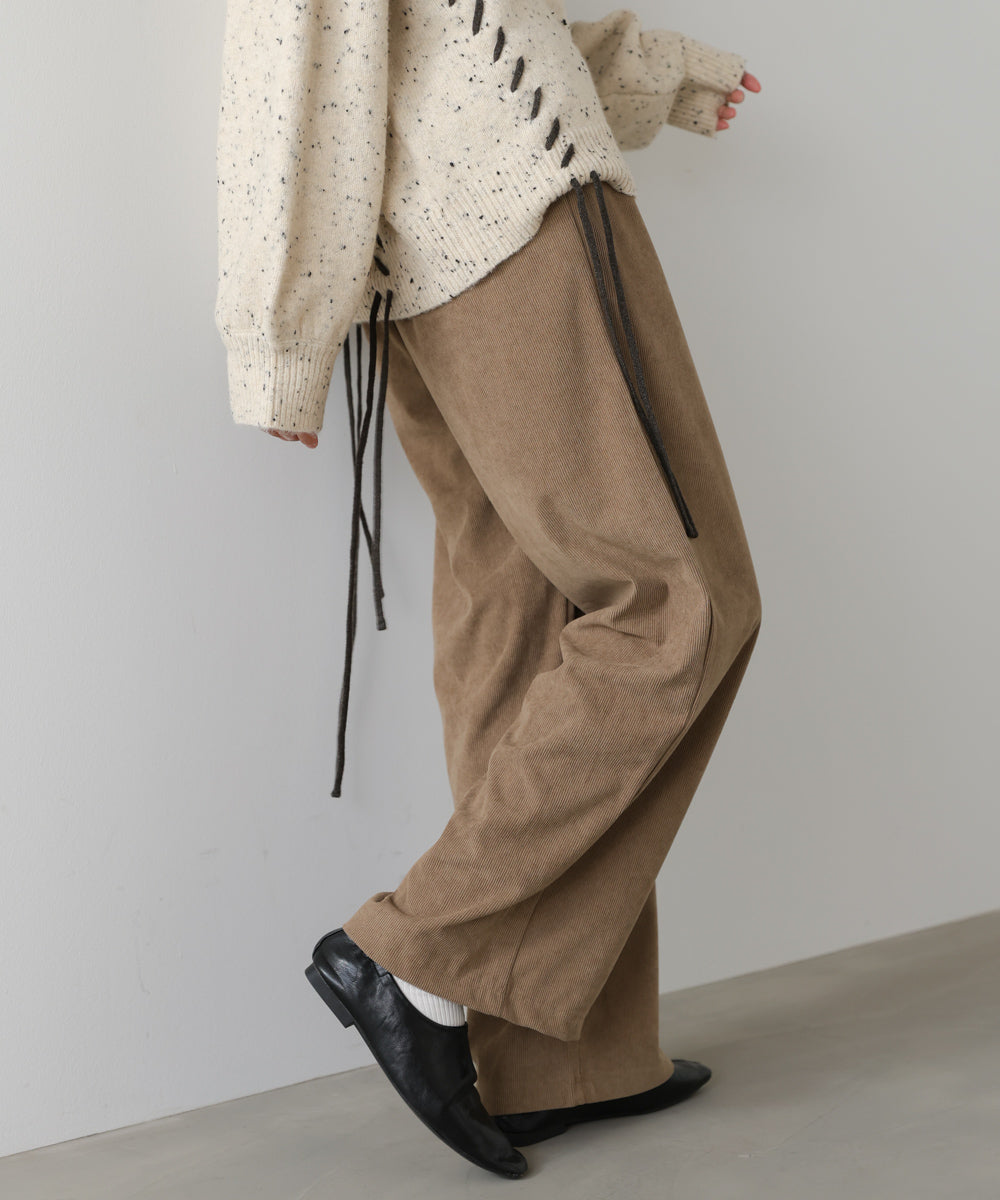 コーデュロイイージーパンツ