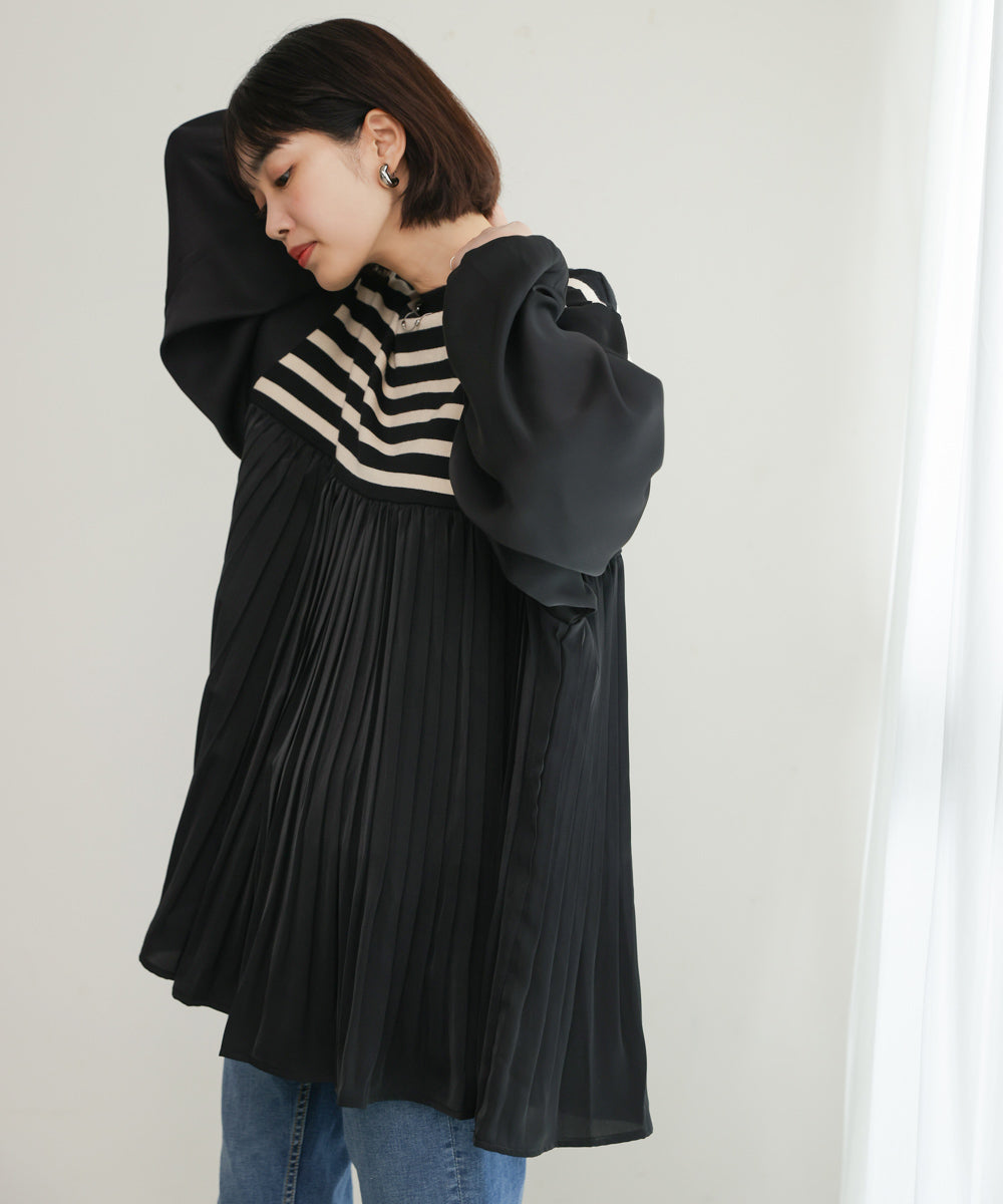 ボーダードッキングチュニック