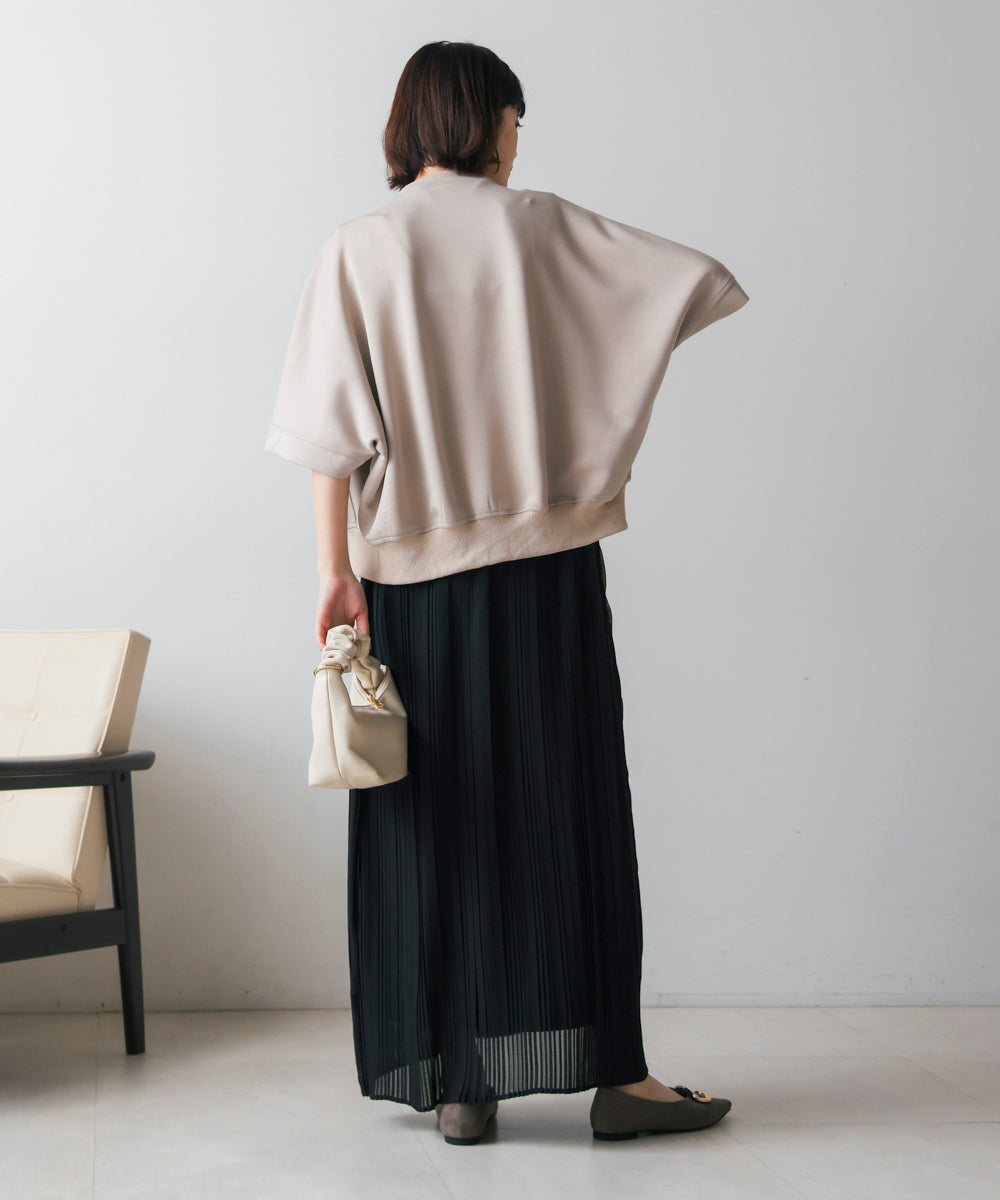 ショート5分袖ブルゾン