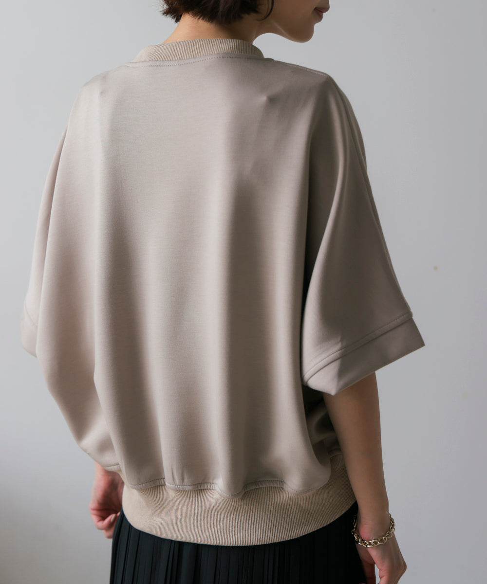 ショート5分袖ブルゾン