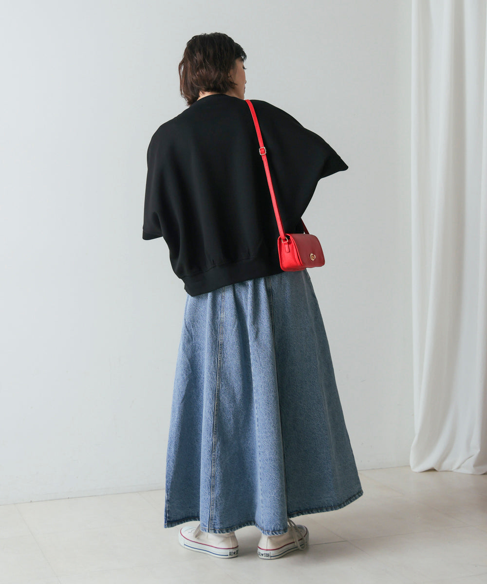 ショート5分袖ブルゾン