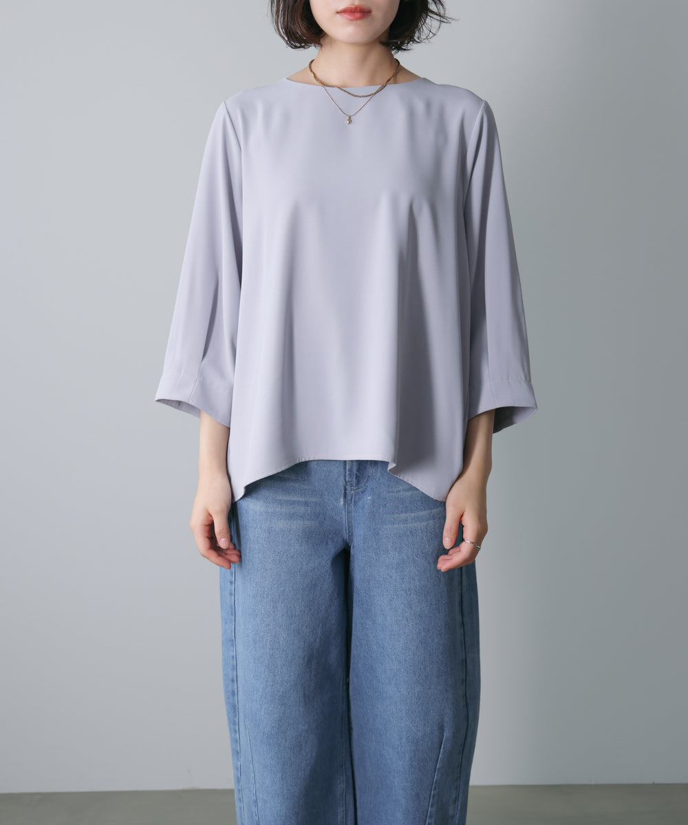 タックスリーブブラウス