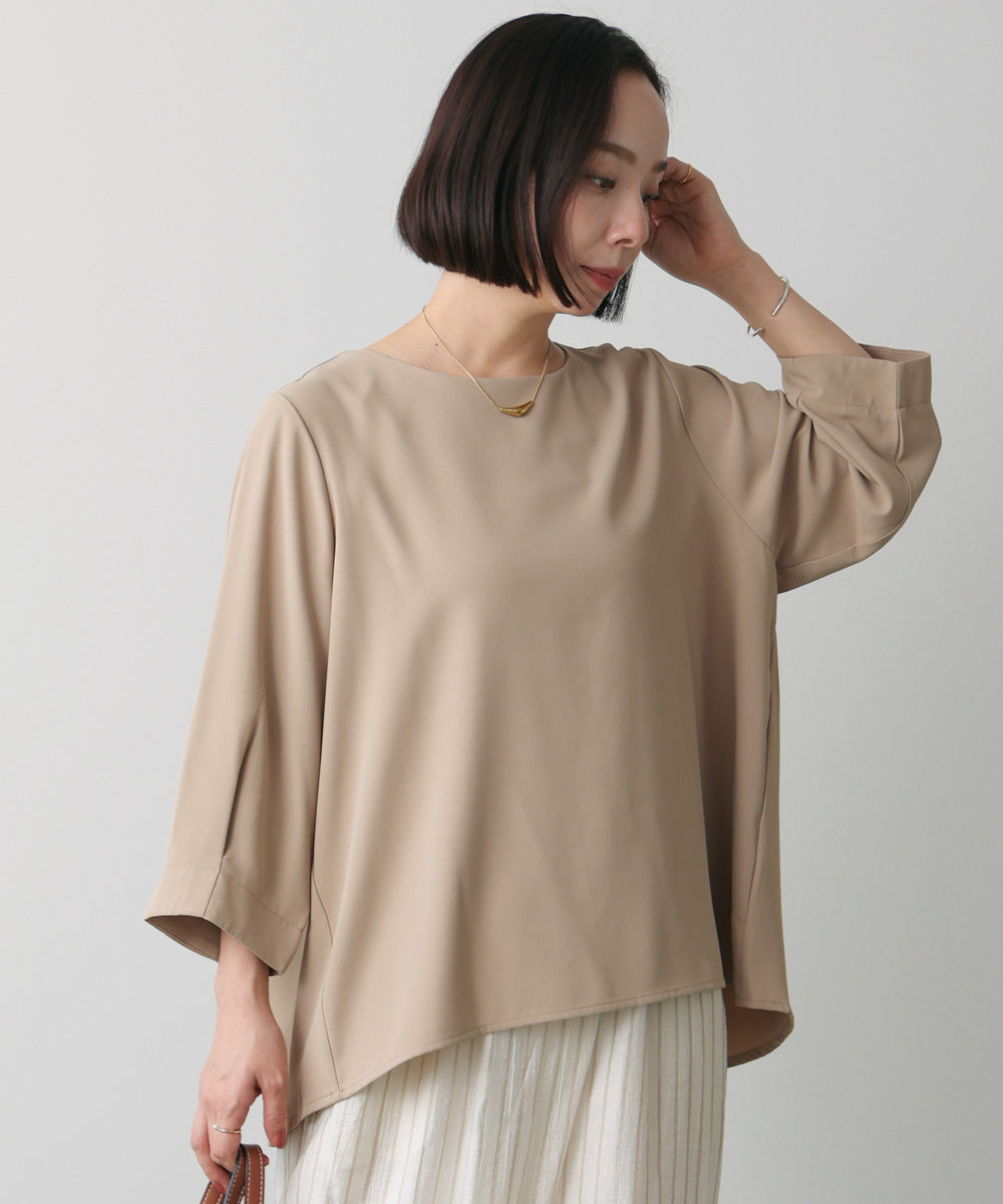 タックスリーブブラウス