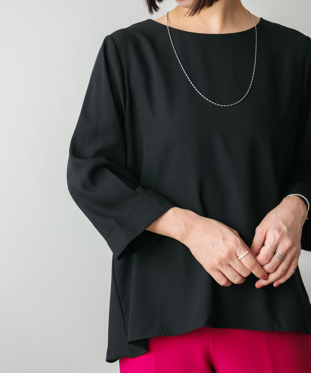 タックスリーブブラウス