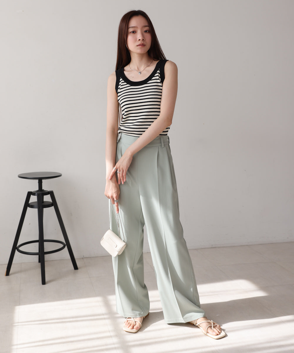 ボーダーニットタンク