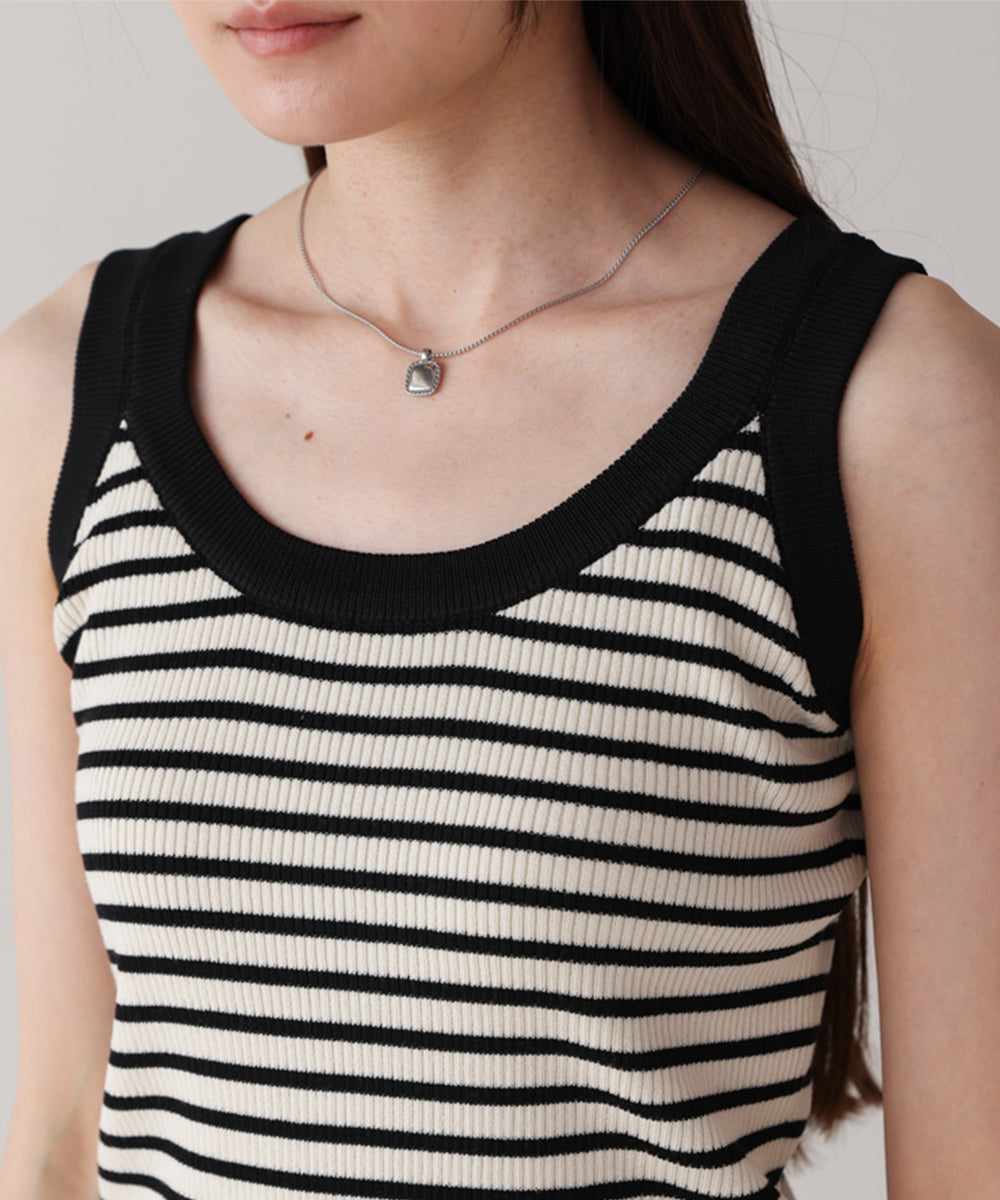 ボーダーニットタンク