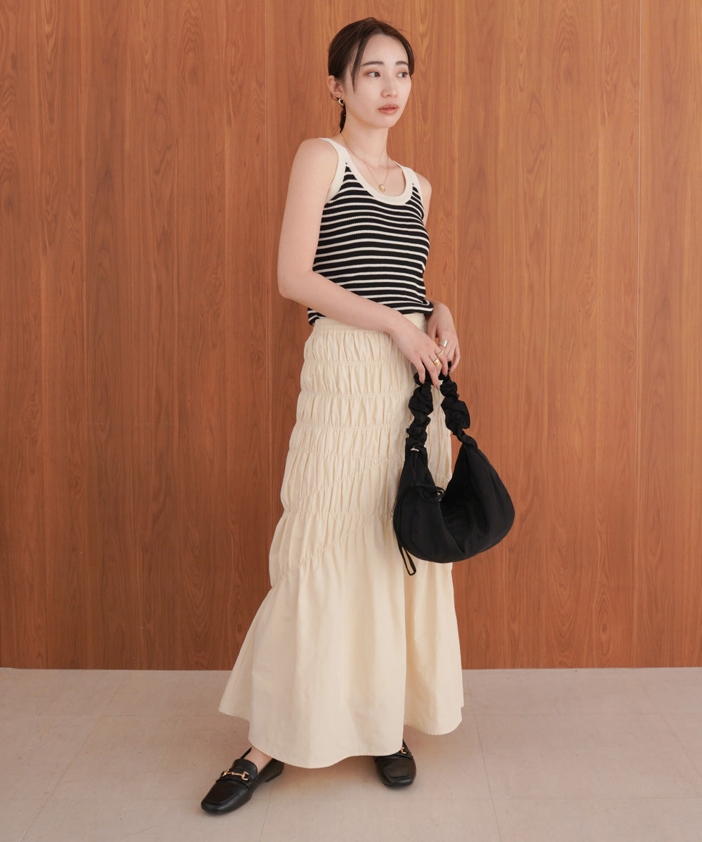 ボーダーニットタンク