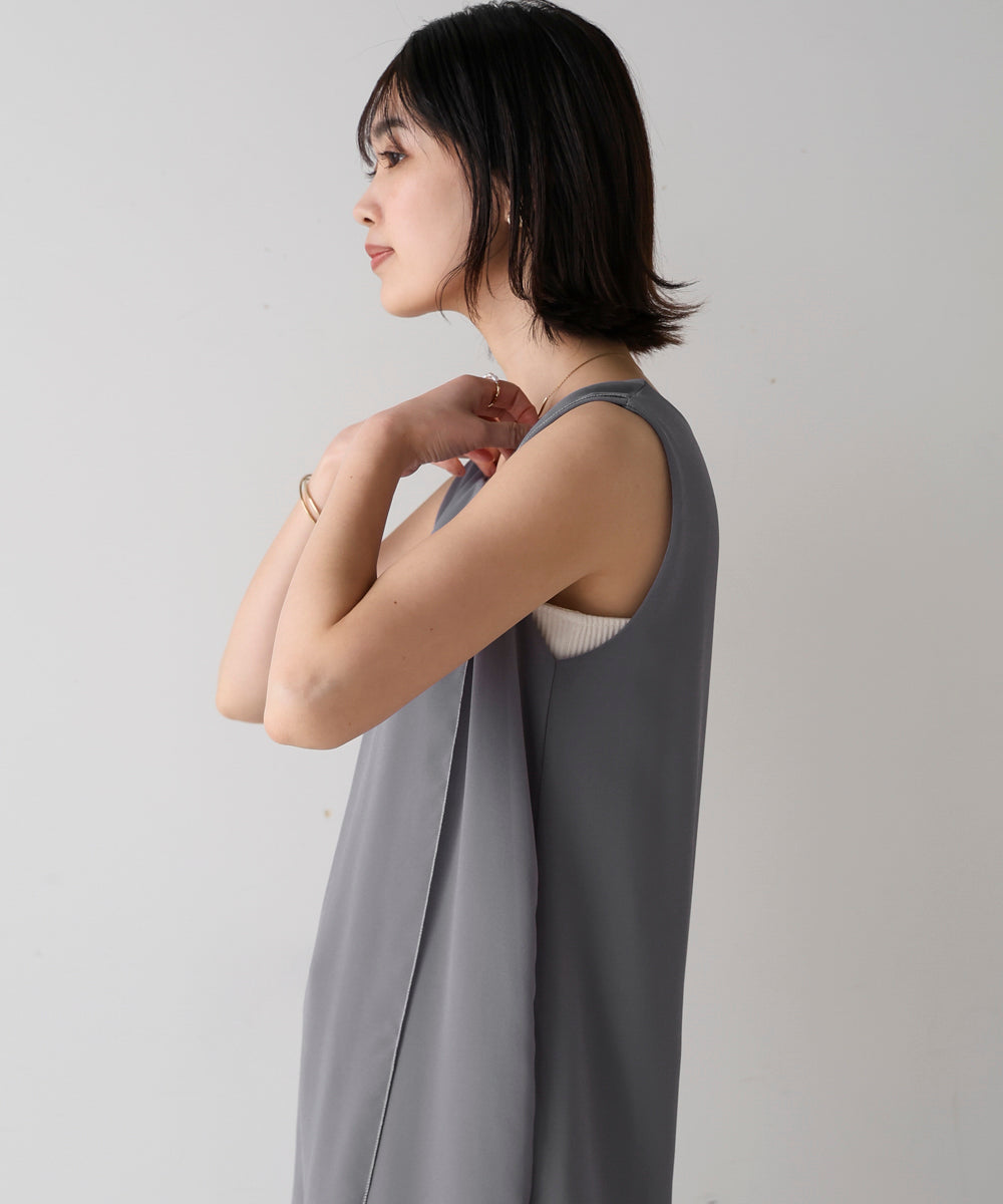 シンプルストレートチュニック