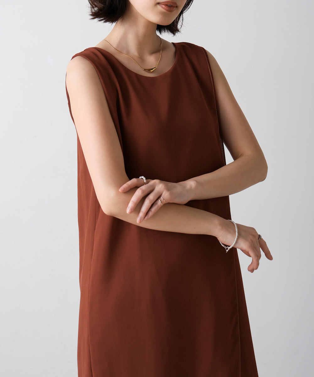 シンプルストレートチュニック