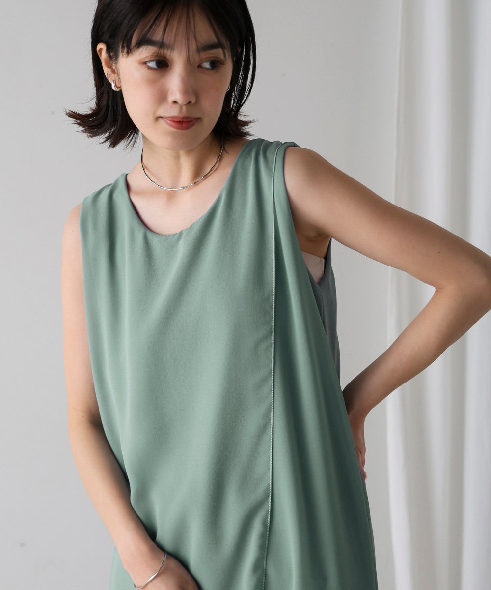 シンプルストレートチュニック