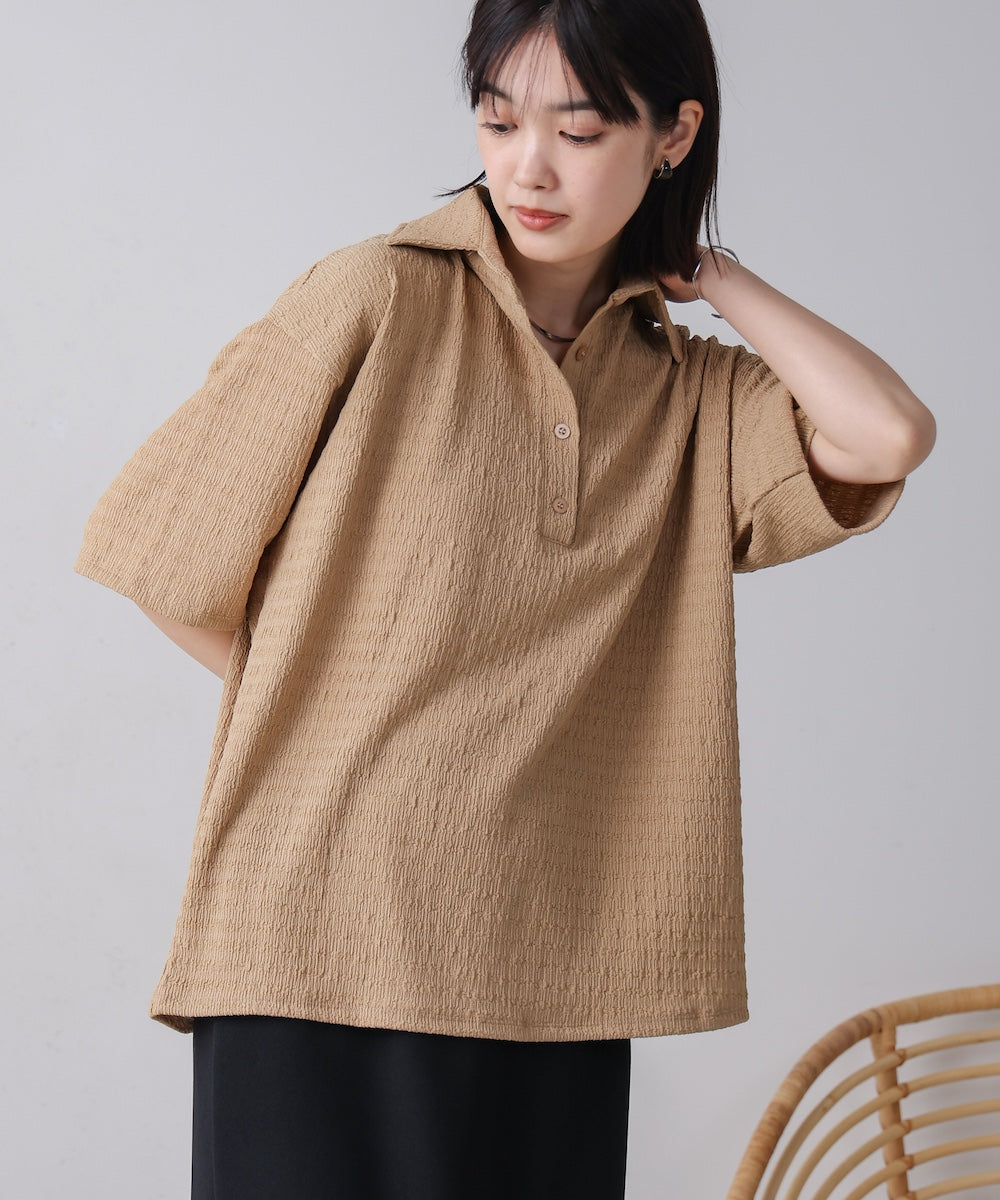 スキッパーカットソー