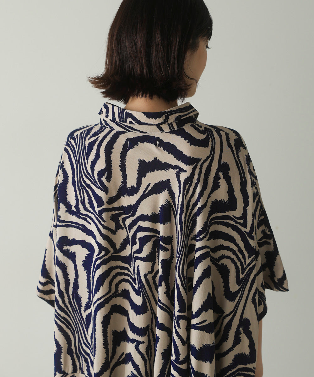 ゼブラ柄ワンピース