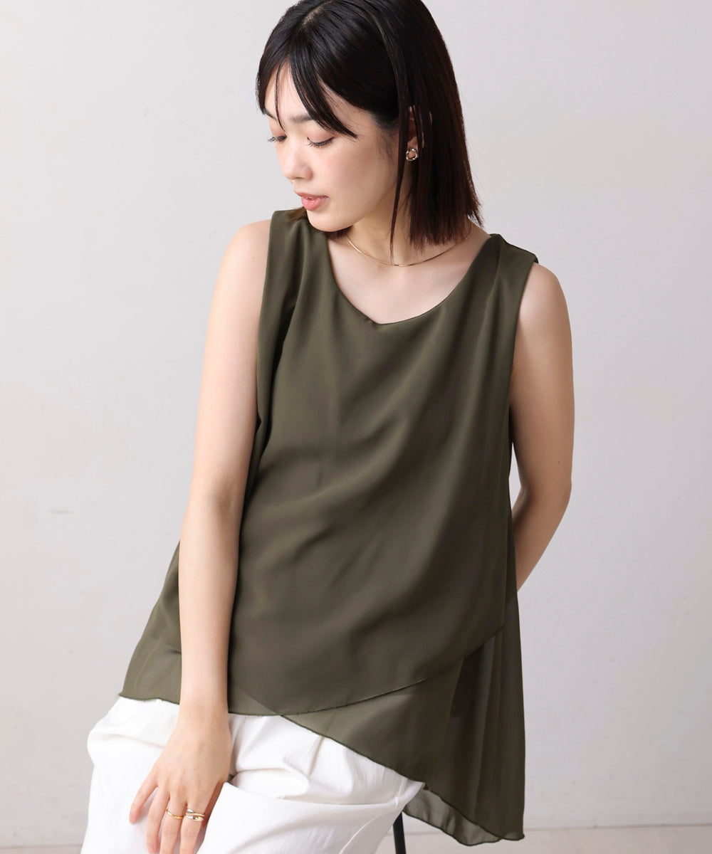レイヤードシフォンタンク