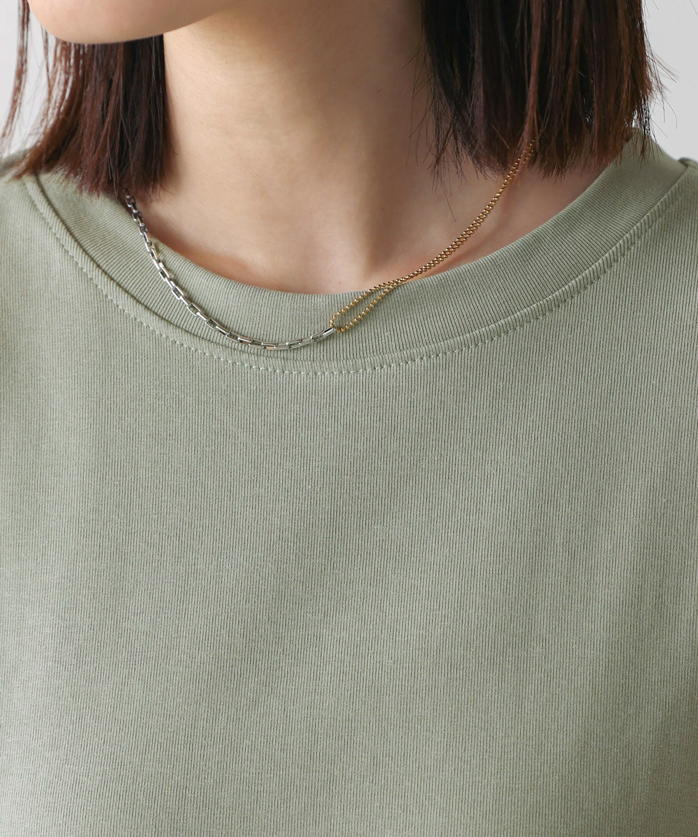 袖フリルプルオーバー