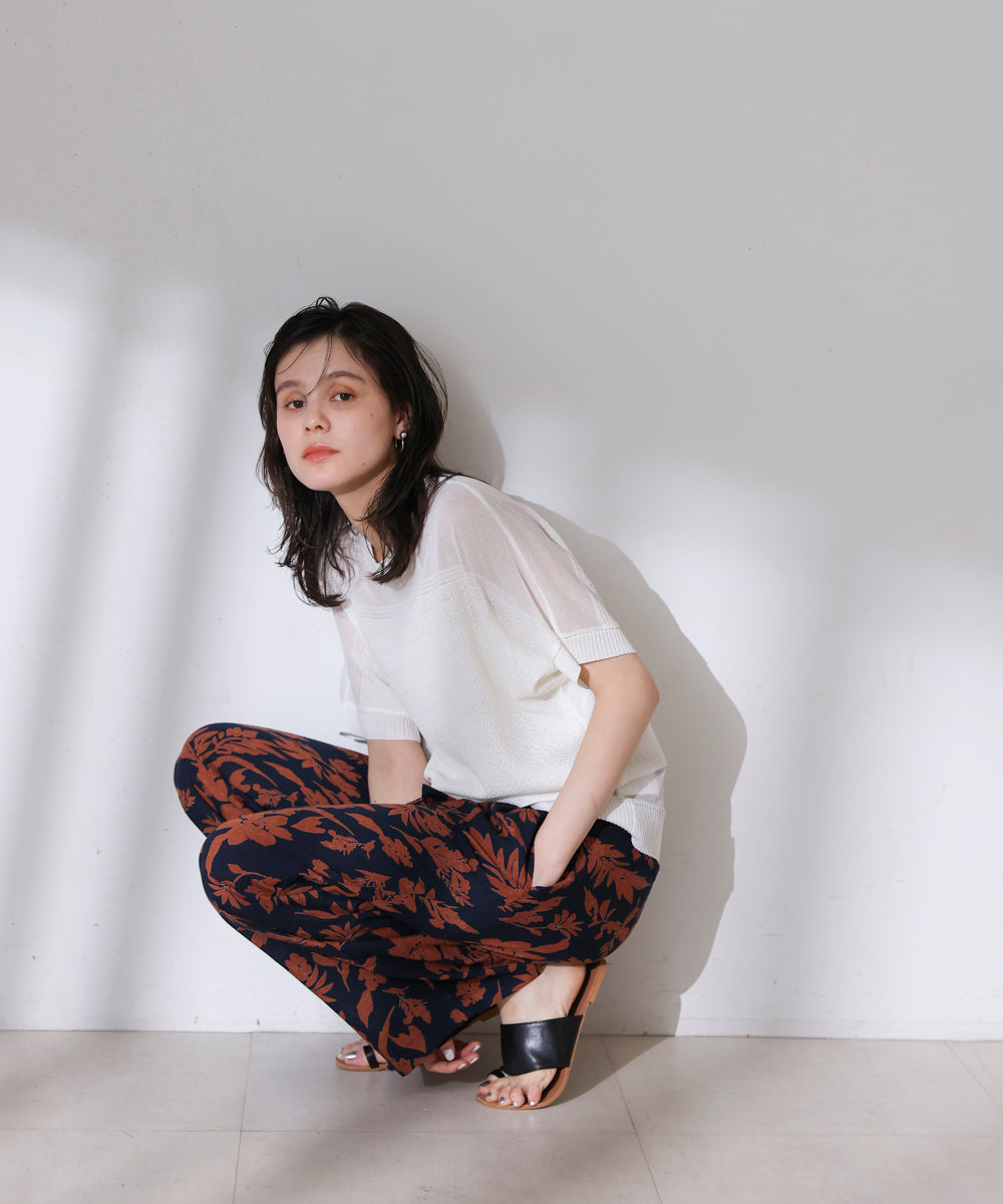 サマーニットプルオーバー