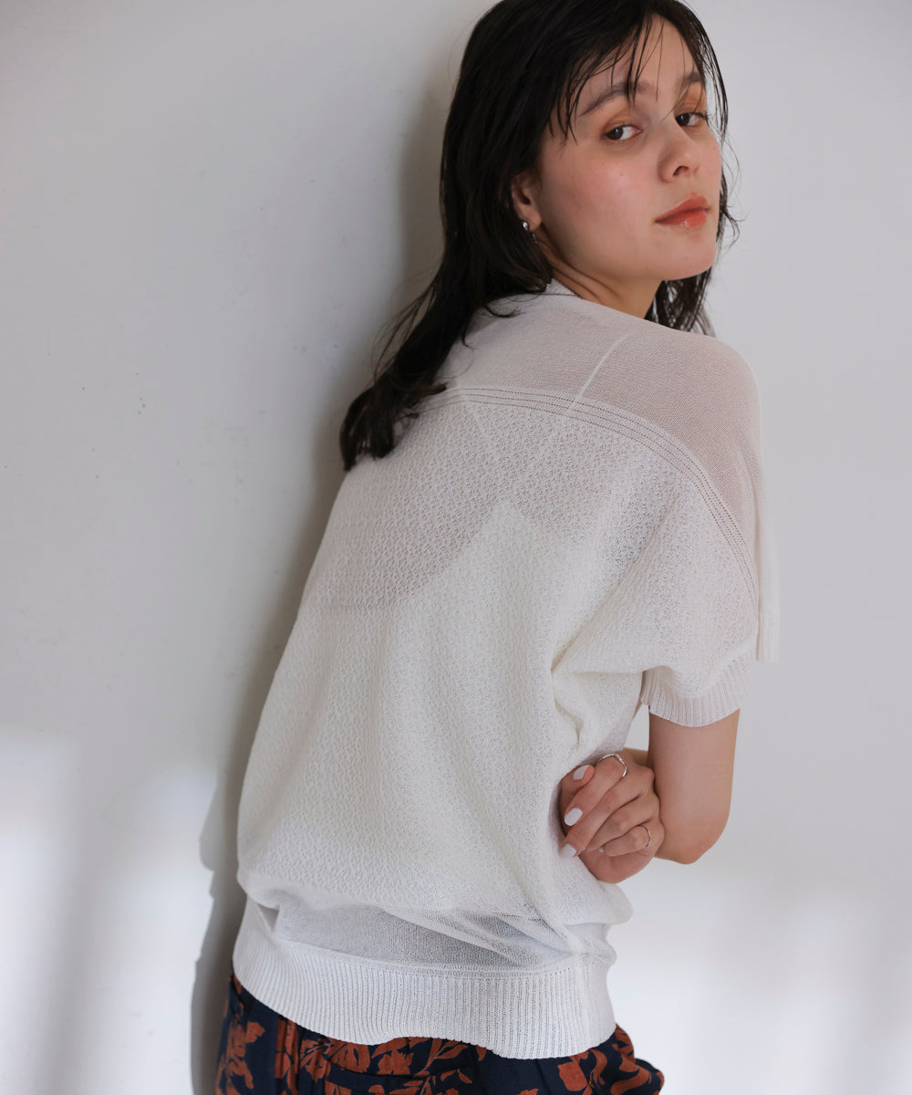 サマーニットプルオーバー