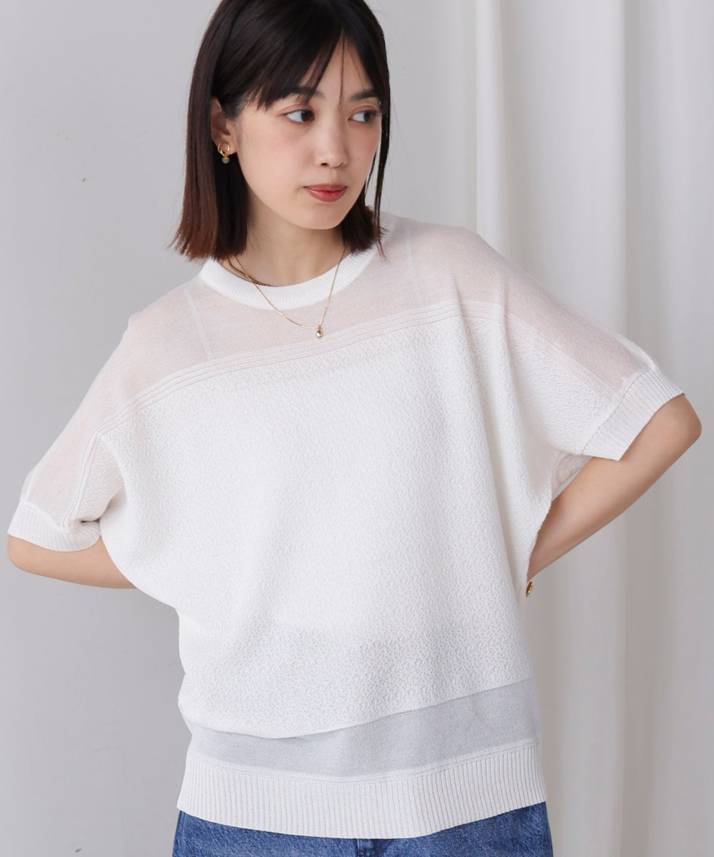 サマーニットプルオーバー