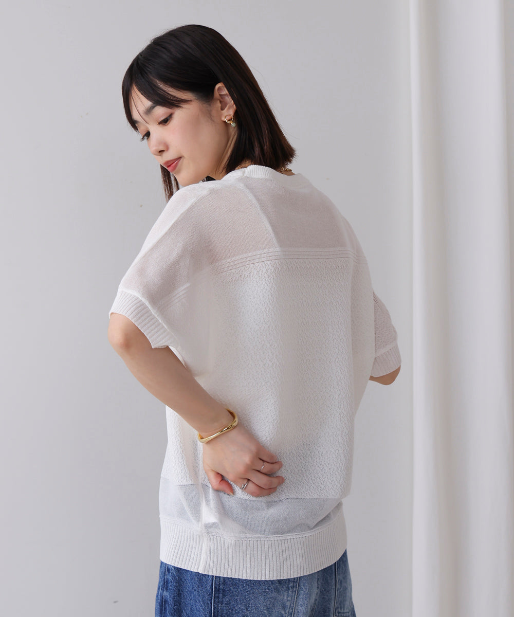 サマーニットプルオーバー