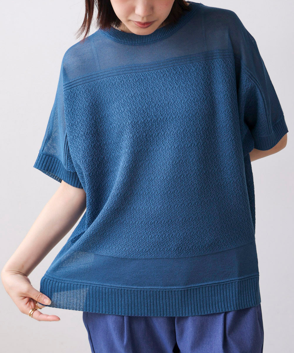 サマーニットプルオーバー